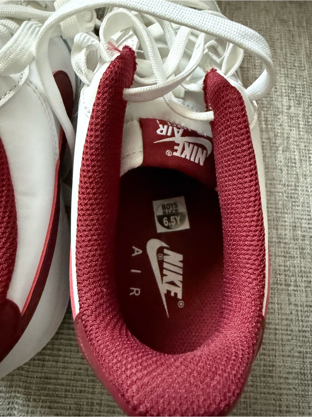 Nike Big Kids Air Force Ones - Picture 6 of 7